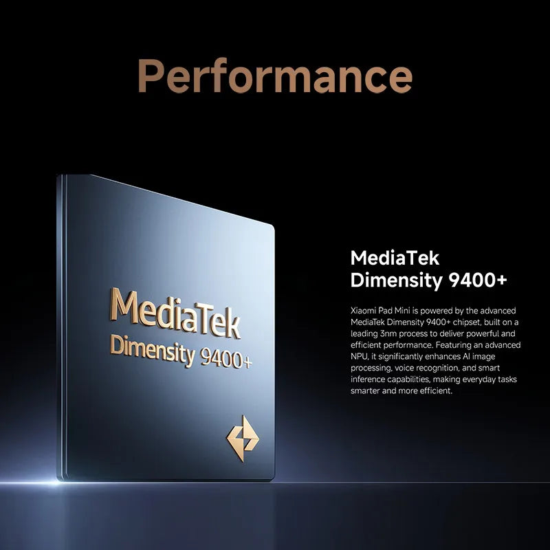 Global Version Xiaomi Mini Pad Mini "3K clear display 8GB /12GB RAM mAh Battery MediaTek dimension + 67W HyperCharge - Limetastore