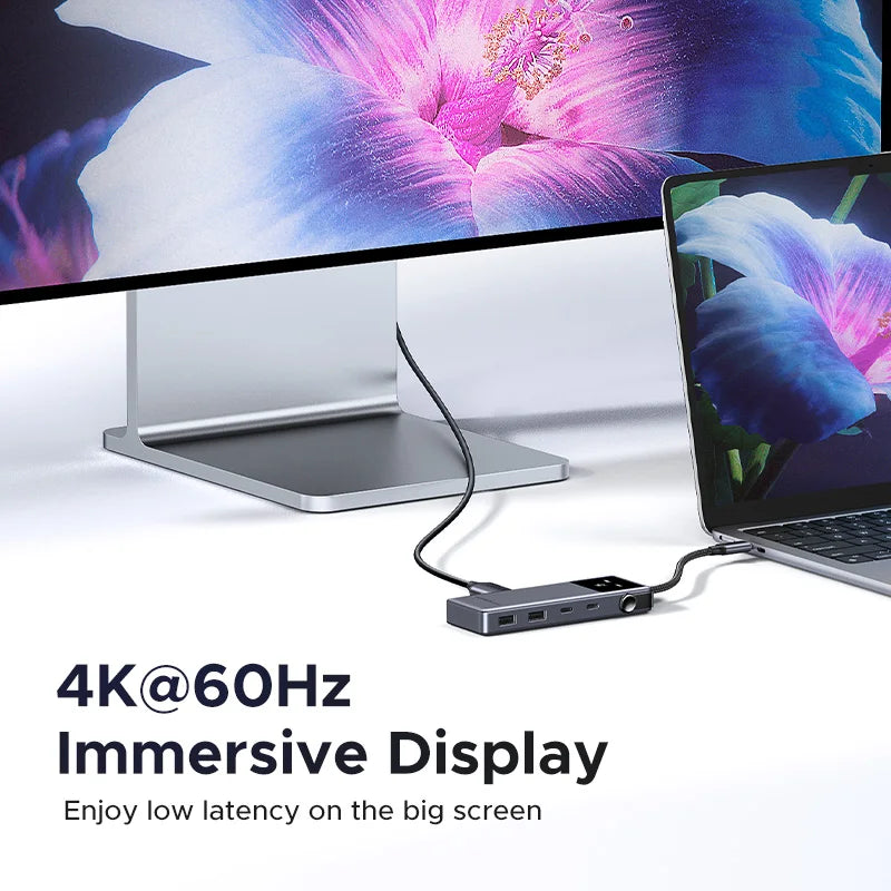 UGREEN Uno 6‑in‑1 USB‑C Hub with 4K60Hz HDMI, 10Gbps USB 3.2, PD100W