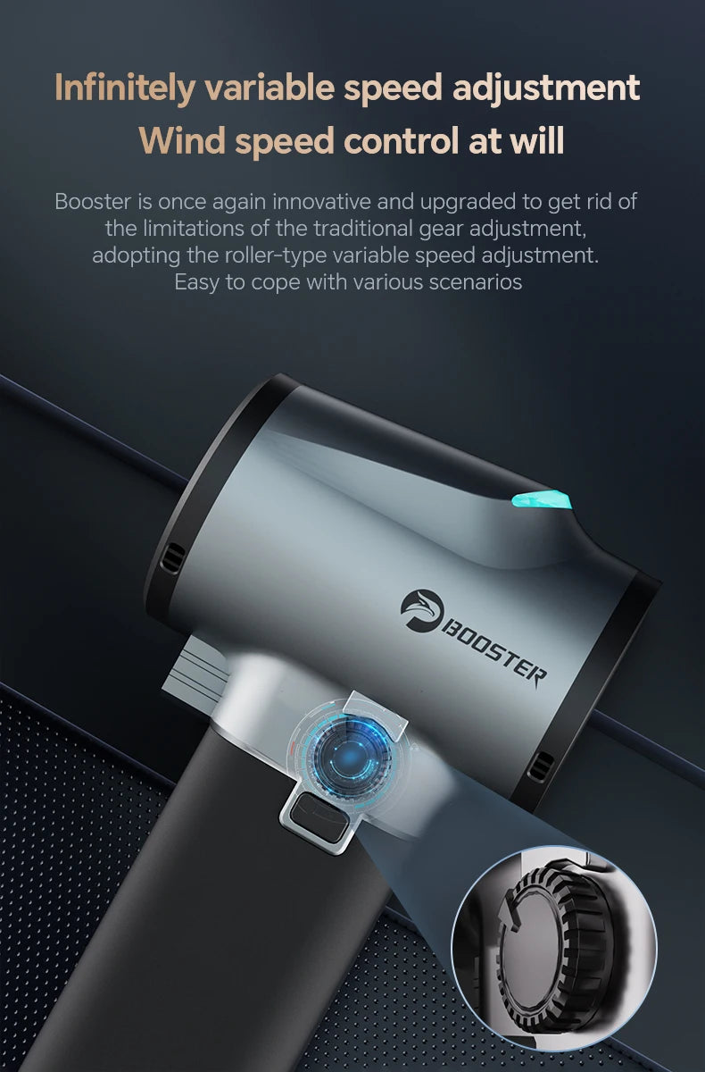 Turbo Jet Fan Max – 1.4kg Thrust, 750W High‑Power Car Dryer | 64mm Brushless Turbo Air