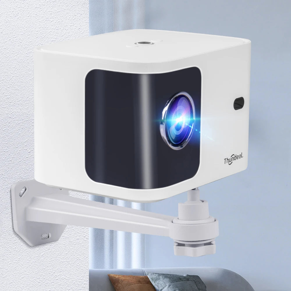 Univerzalni 360° vrtljivi nosilec za mini projektor – stenski in stropni nosilec za HY300, HY320