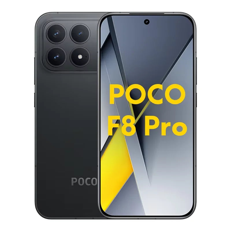 POCO F8 Pro 5G Smartphone Global Version Snapdragon® 8 Elite 6.59" 120Hz AMOLED Display 6210mAh  50MP Camera 100W Charge NFC - Limetastore