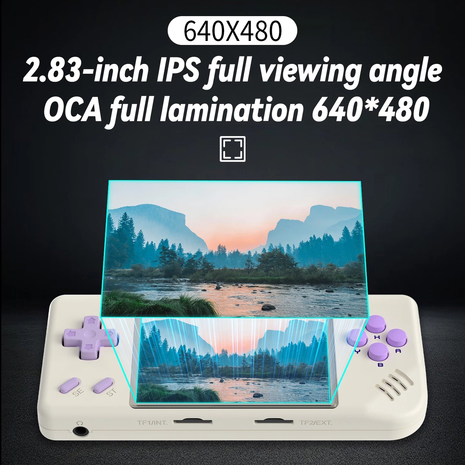 Anbernic RG28XX 2.83'' IPS Portable Handheld Game Players Linux System Retro Video Games Console Mini Arcade PS1 GB GBA - Limetastore