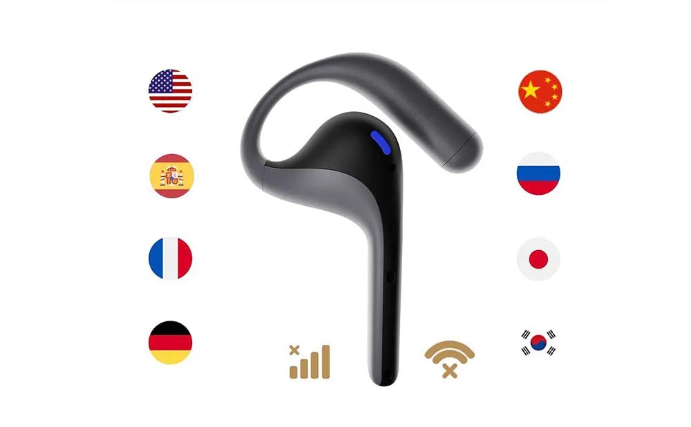 Timekettle W4 Pro AI Translator Earbuds 40 Languages Bidirectional