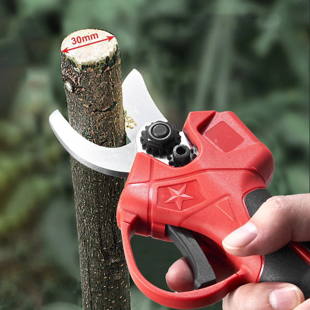 3‑in‑1 Brushless Telescoping Pole Chainsaw | Electric Pruner, Hedge Trimmer & Scissors