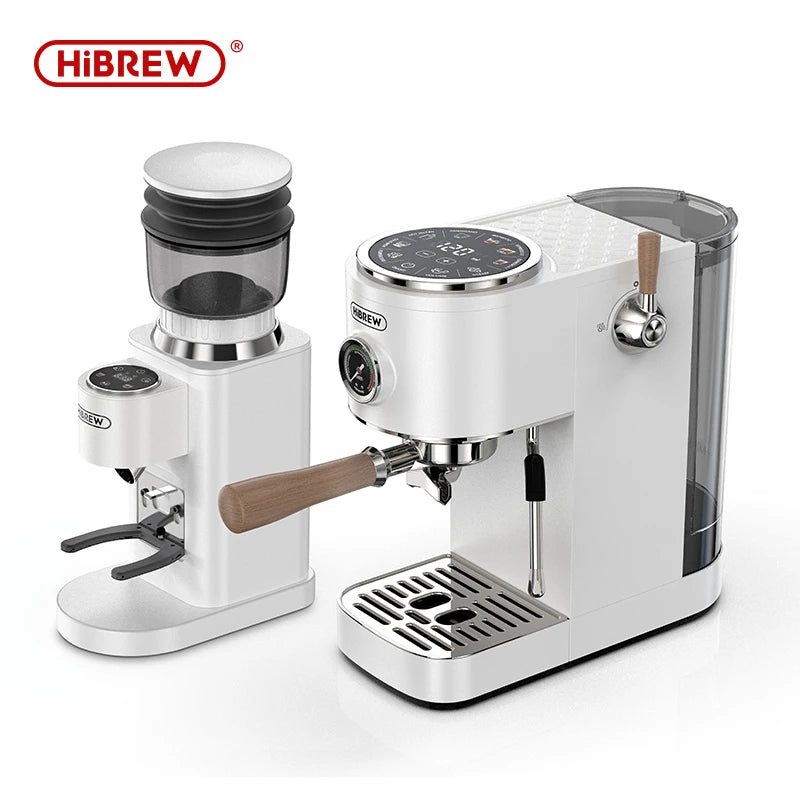 HiBREW H13 polavtomatski espresso aparat – 20-barski visokotlačni kavni aparat