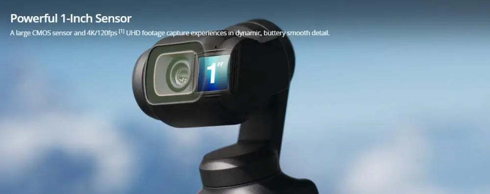 DJI Osmo Pocket 3 – Pocket‑Sized Vlogging Camera | 1‑Inch CMOS Sensor, 4K/120fps