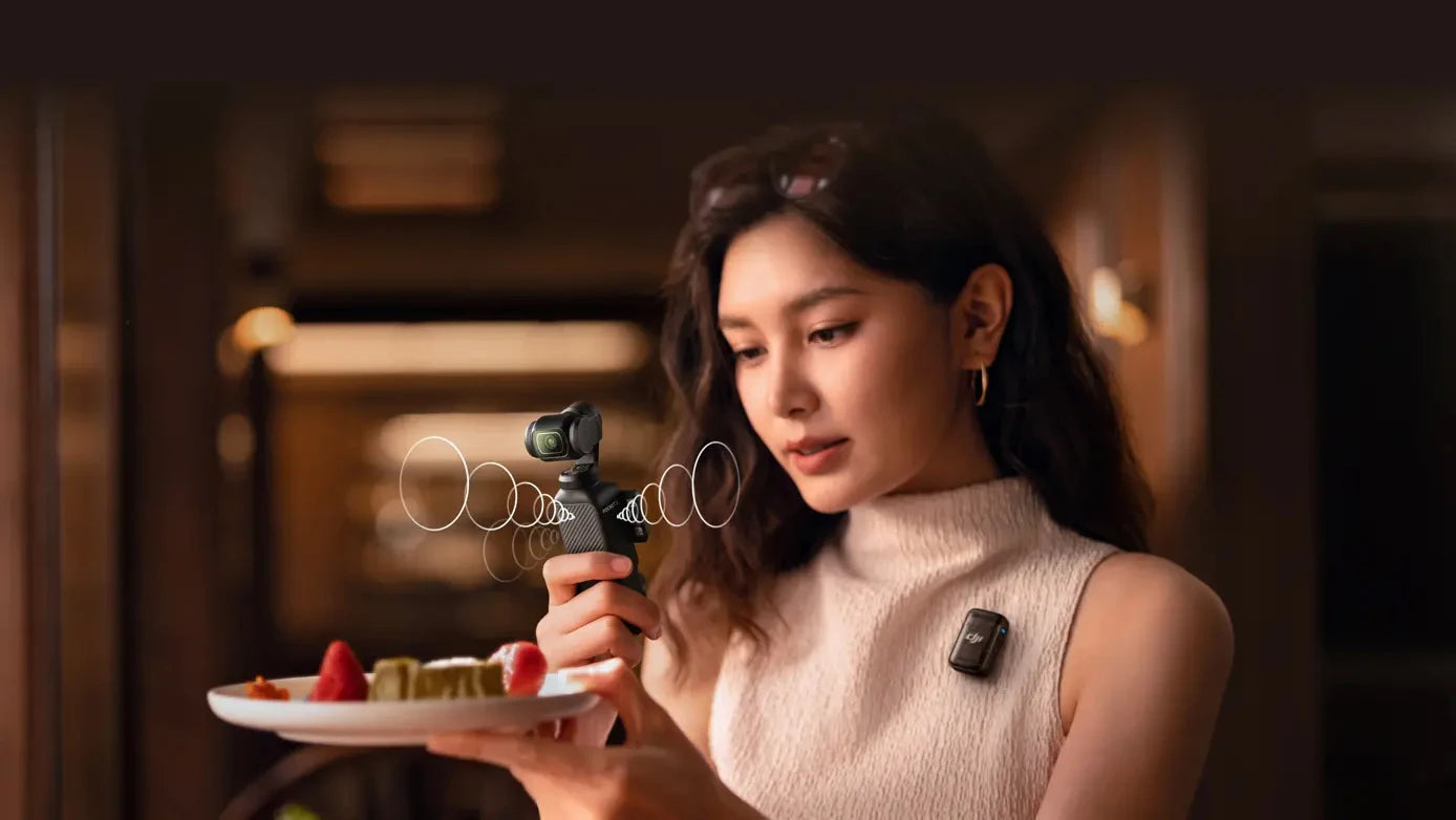 DJI Osmo Pocket 3 – 1‑Inch CMOS Sensor, 4K/120fps Vlogging Camera with 3‑Axis Stabilization