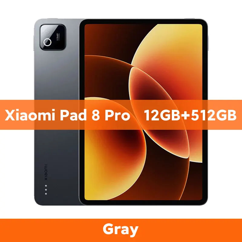 Warehouse FR Xiaomi Pad 8 Pro global Version 8 Hearts Snapdragon®8-core Elite processor, screen inches 11,2 K 144Hz, battery 9200 mAh, HyperCh 67 W - Limetastore