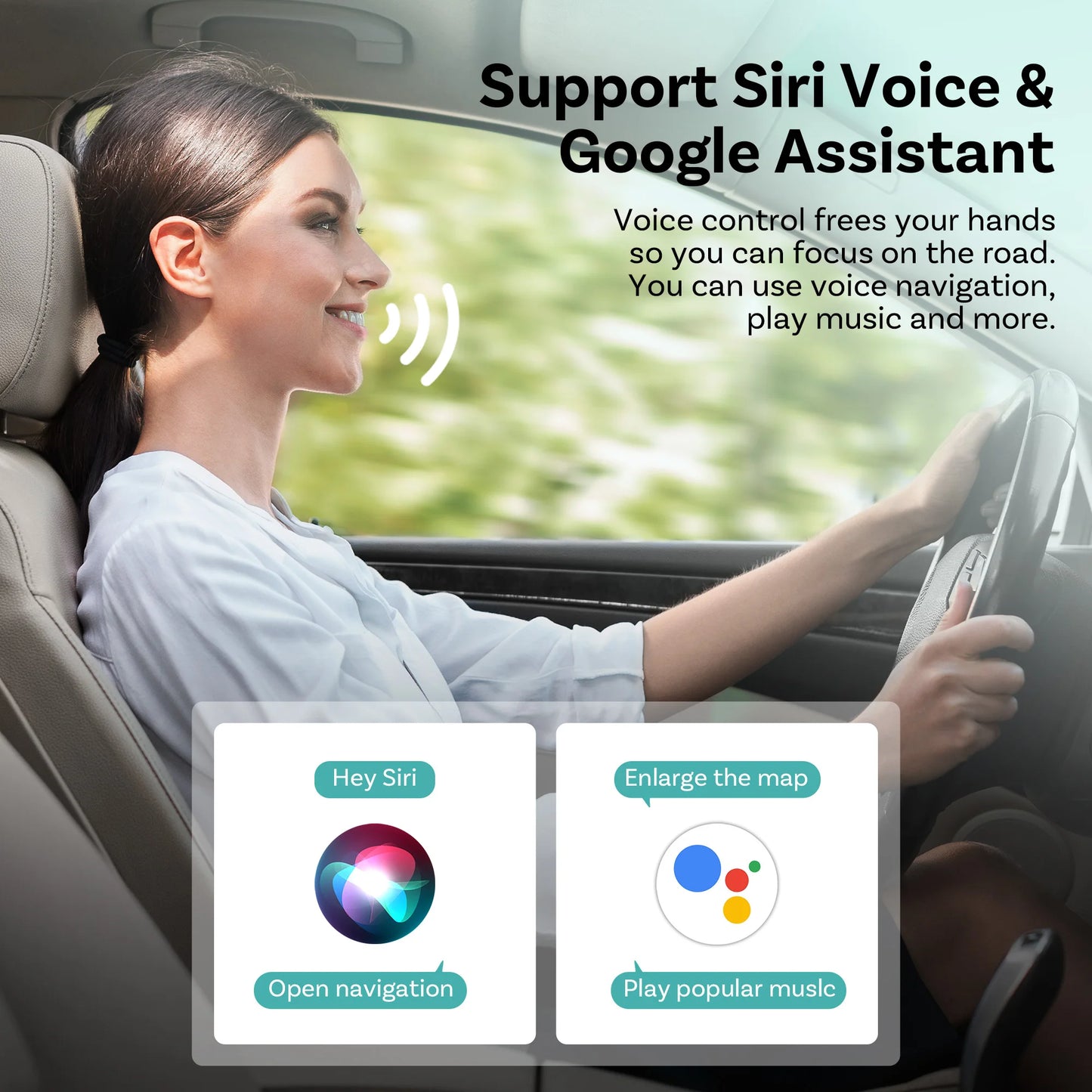 OTTOCAST Cube Mini Wireless Android Auto & CarPlay Dongle