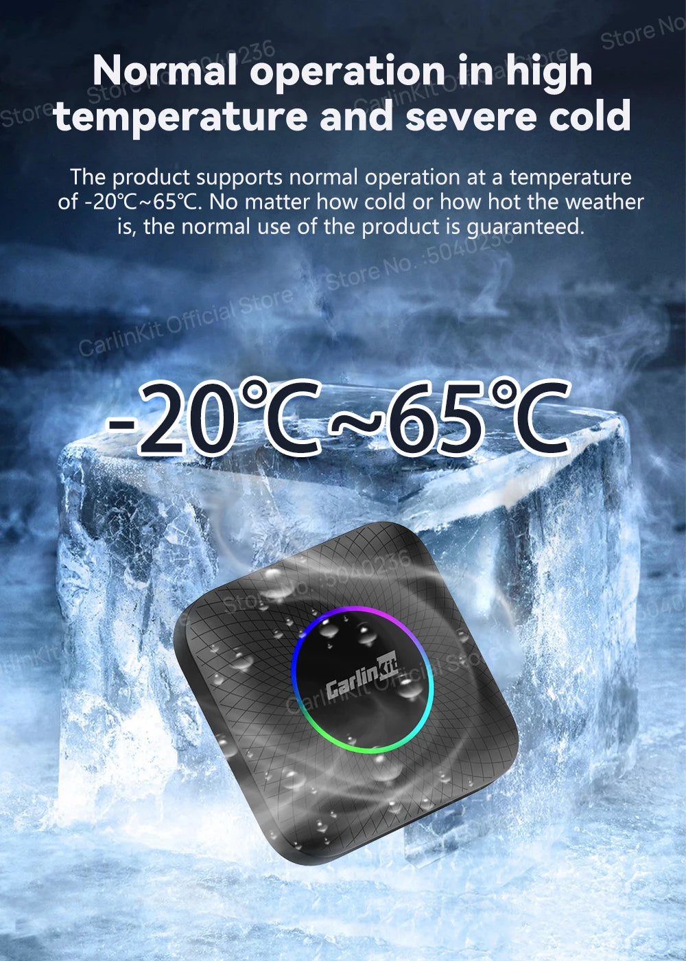 CarlinKit Android 13 SM6225 8‑Core Wireless CarPlay AI Box
