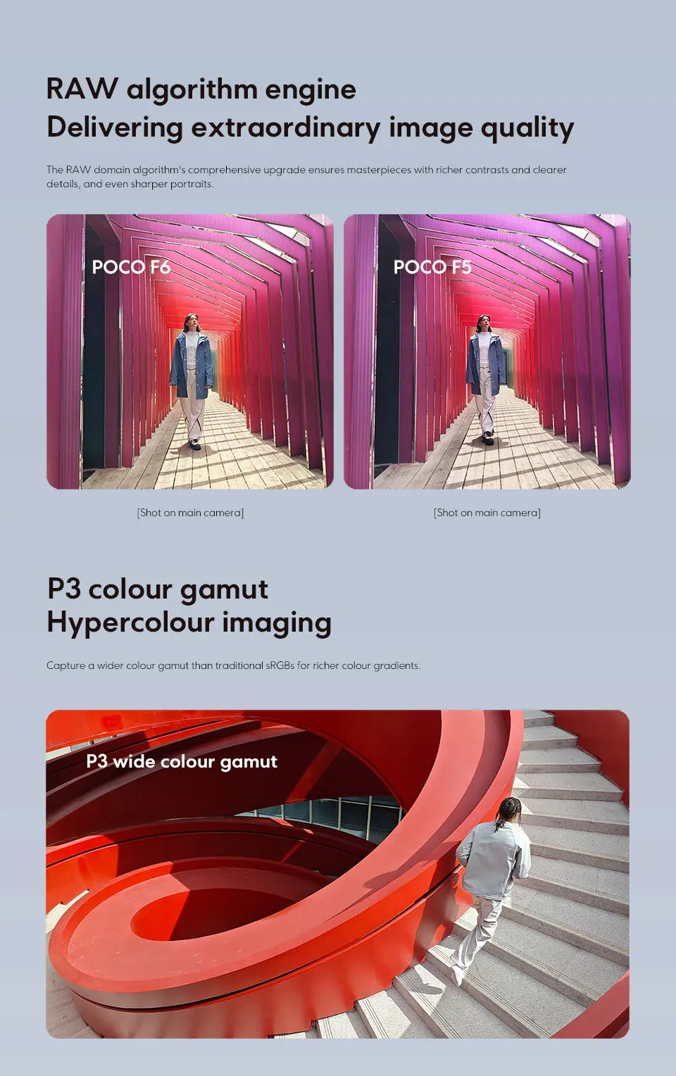 POCO F6 Smartphone Global Version Snapdragon®8s Gen 3 90W Turbo Charging 6.67" 1.5K 120Hz CrystalRes AMOLED DotDisplay NFC 5G - Limetastore