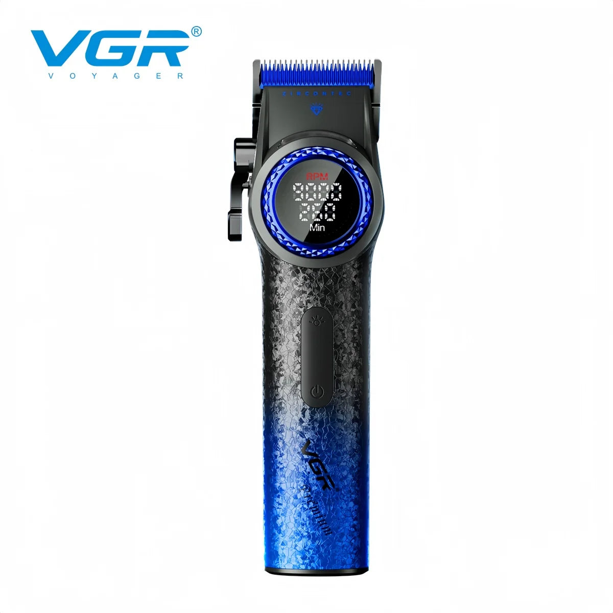 VGR Hair Cutting Machine Professional Trimmer 9000 RPM Hair Clipper Bldc Motor Barber Cordless Clipper Trimmer for Men V-001