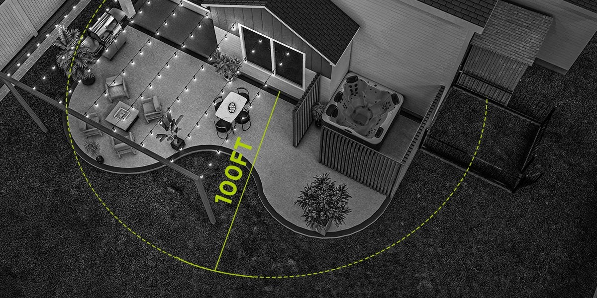 SANNCE 5MP TVI Cameras | 4× IR Night Vision, 12 IR LEDs, 3.6mm Lens, BNC Cable