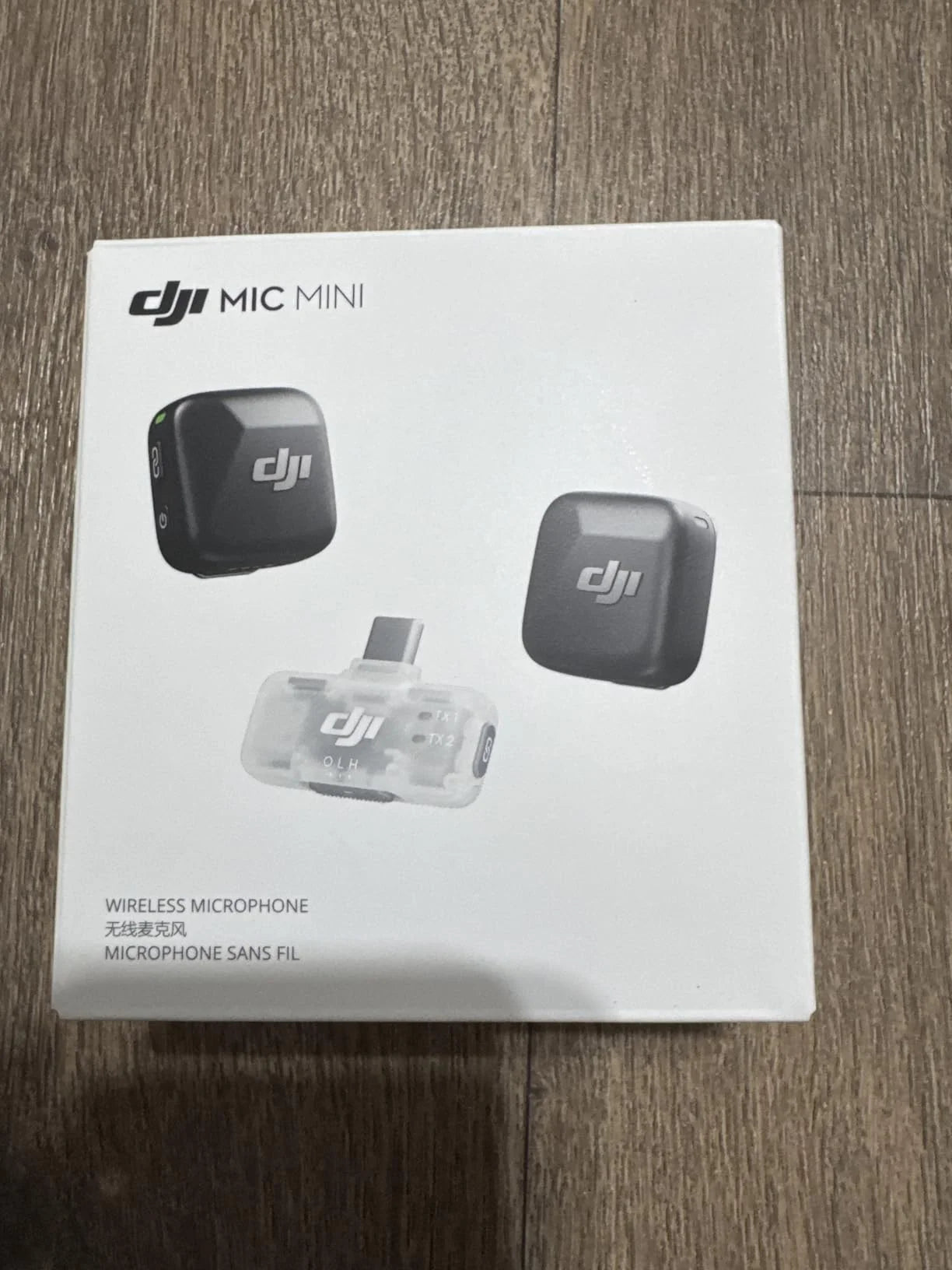 DJI Mic Mini Transmitter & Mobile Phone Receiver Combo – Original DJI Wireless Audio Kit
