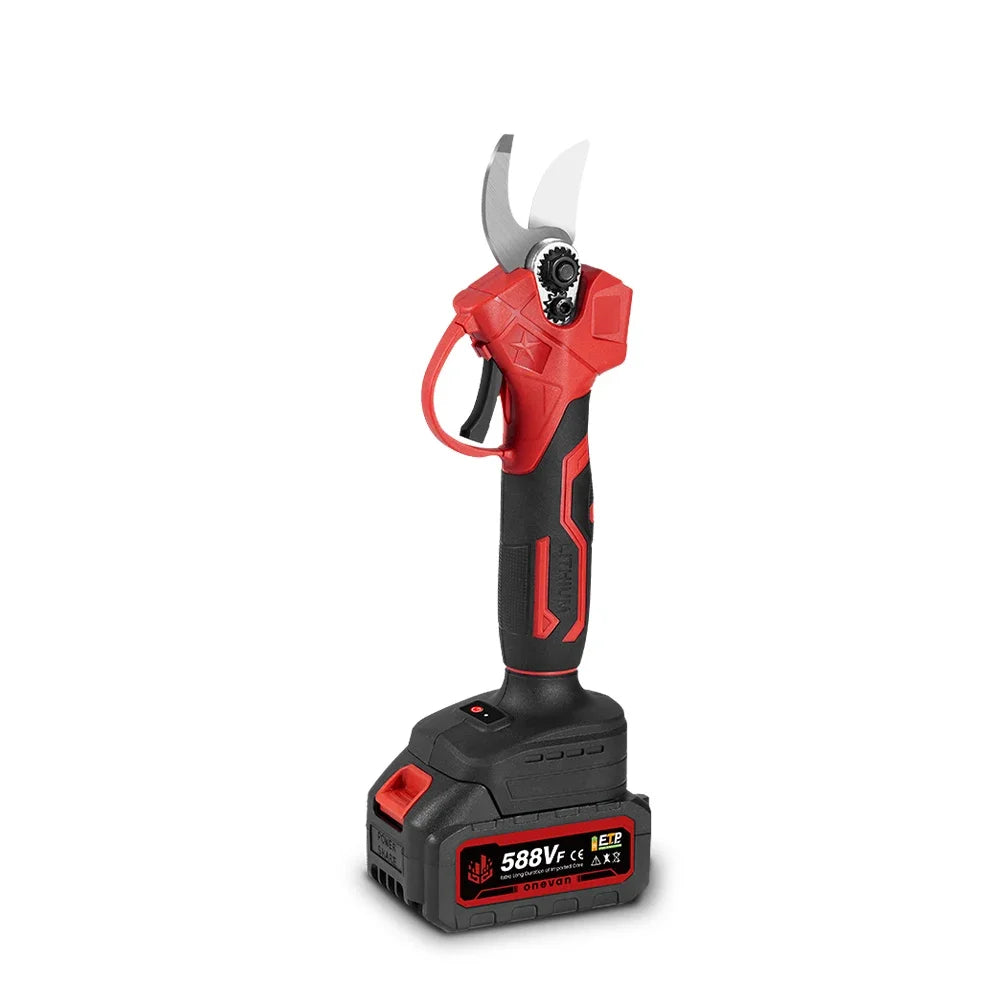 3‑in‑1 Brushless Telescoping Pole Chainsaw | Electric Pruner, Hedge Trimmer & Scissors