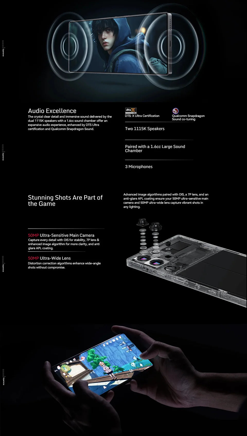 RedMagic 10 Pro 5G Gaming Phone | 6.85" Snapdragon 8 Elite | 7050mAh Battery | 100W Fast Charge | Global Version - Limetastore