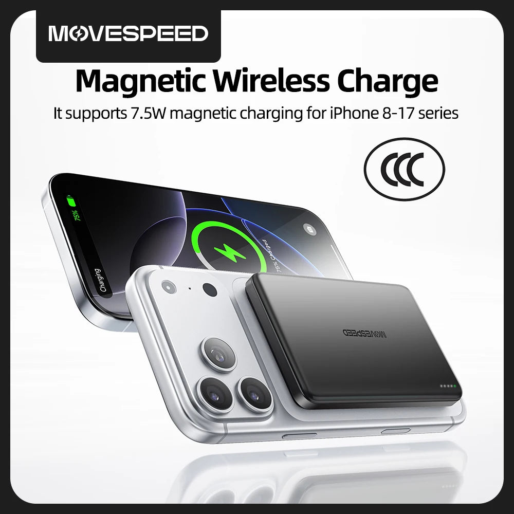 MOVESPEED P07 Semi-Solid-State Power Bank MagSafe for iPhone