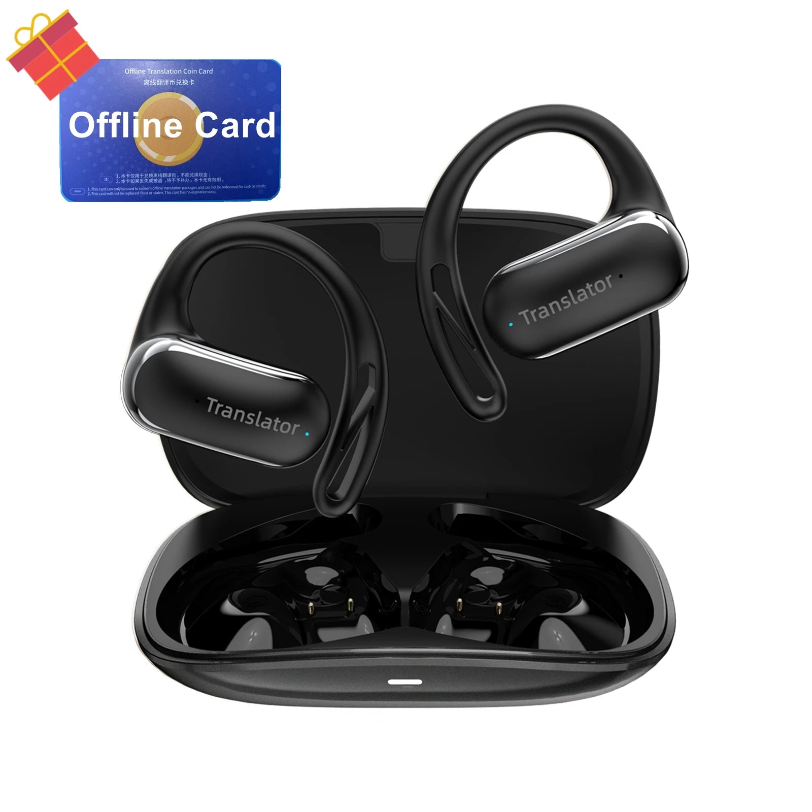 Wooask F56 OWS Translator Earbuds 144 Languages Real-Time