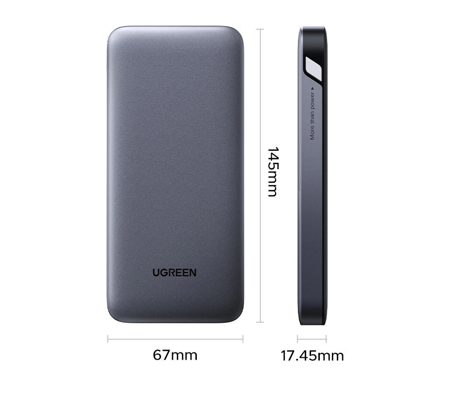 UGREEN PD 30W Power Bank – 10000mAh / 20000mAh Fast Charging Portable External Battery