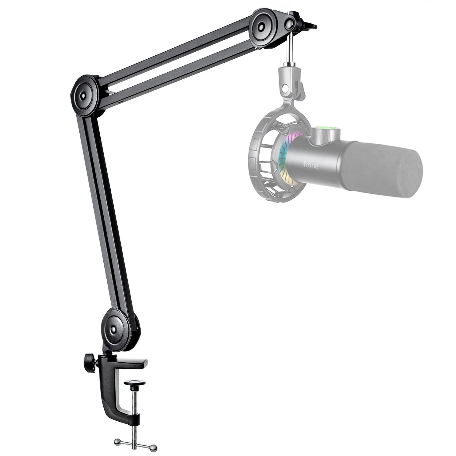 FIFINE BM63 Heavy-Duty Microphone Boom Arm | Adjustable Scissor Stand