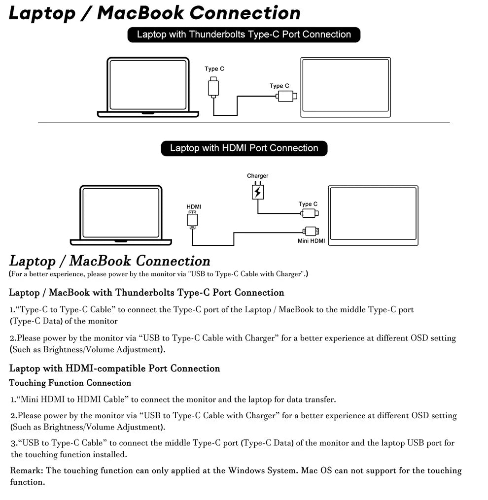 ZEUSLAP 14" Portable Monitor | 1920×1200 WUXGA, 16:10, 100% sRGB, 300 nits
