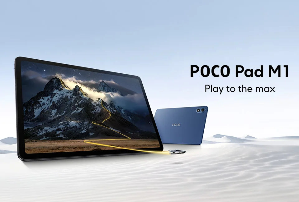 POCO Pad M1 Global Version Tablets Snapdragon® 7s Gen 4 12000mAh Battery 12.1’’ 2.5K display 8MP camera 33W charging - Limetastore
