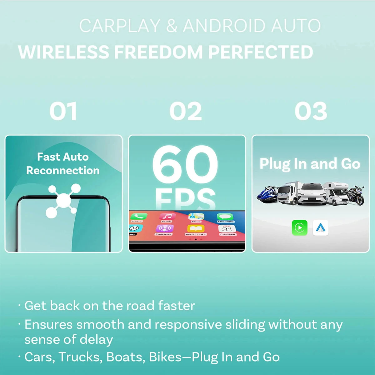 OTTOCAST ScreenFlow 11.4" Android 13 Wireless Car Display