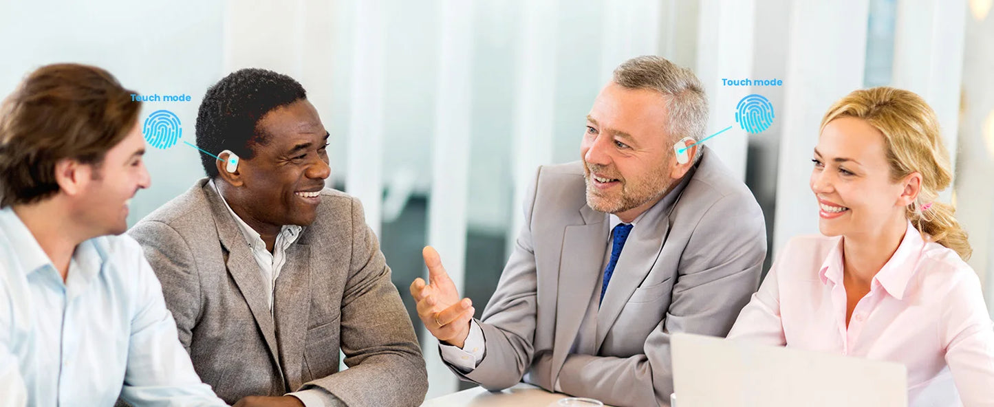 Wooask M9 Translator Earbuds 98% Accuracy 0.5s Response 144 Languages