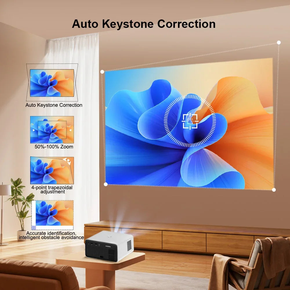 ThundeaL TD85W / TD85SE pametni Full HD projektor – izvorna ločljivost 1080P, podpora za 4K, operacijski sistem Android