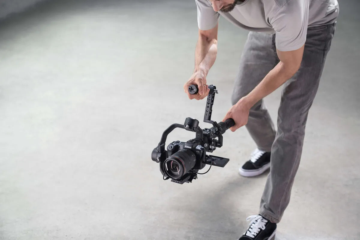 DJI R Twist Grip Dual Handle – Professional Dual‑Hand Stabilization System for DJI RS 4 Pro / RS 4 / RS 3 Pro / RS 3