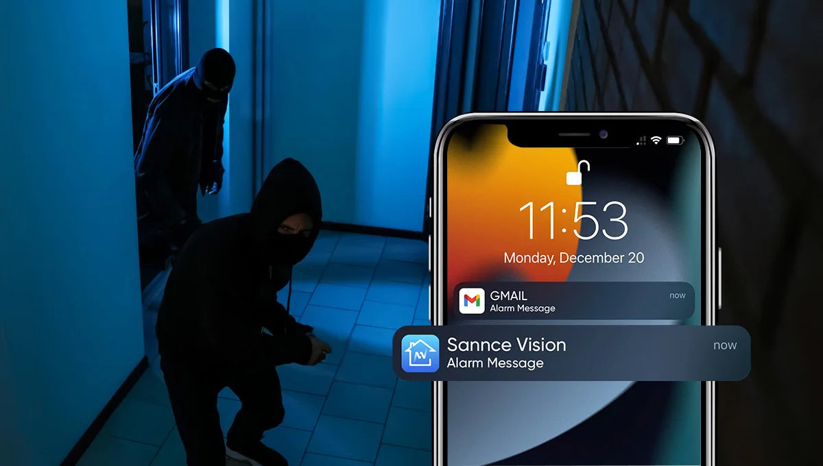 SANNCE 4CH DVR CCTV System | 2/4× 2MP IR Cameras, 1080P TVI, 1280TVL, Outdoor Surveillance Kit