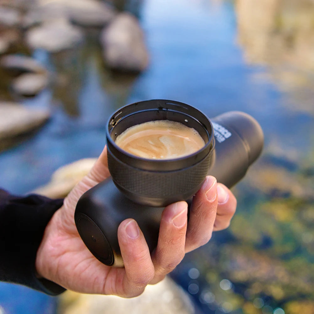 Wacaco Minipresso NS Portable Espresso Machine – Compact Hand Pump Coffee Maker Compatible with Nespresso®