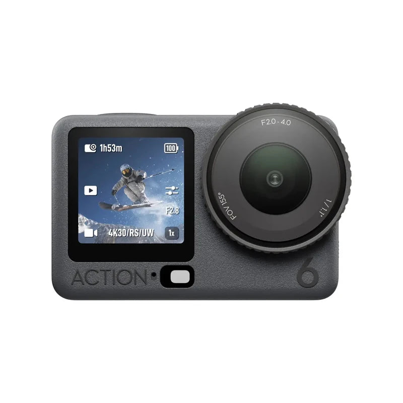 DJI Osmo Action 6 – All‑In‑One Flagship Action Camera | 1/1.1" Square Sensor