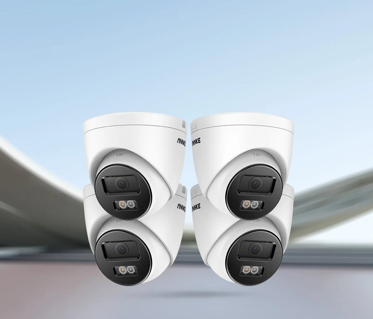 ANNKE 12MP 6K PoE Security Camera | Dual‑Light, AI Detection, Audio, IP67