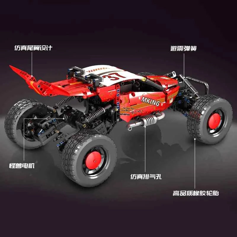 Mould King 18019B Motorized Hurricane Off‑Road Vehicle — Technical Building Block Car for Kids & Collectors - Limetastore