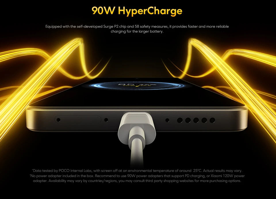 POCO X7 Pro 5G Smartphone Global Version Dimensity 8400-Ultra 50MP camera 6.67" 120Hz display  90W 6000mAh Battery NFC - Limetastore