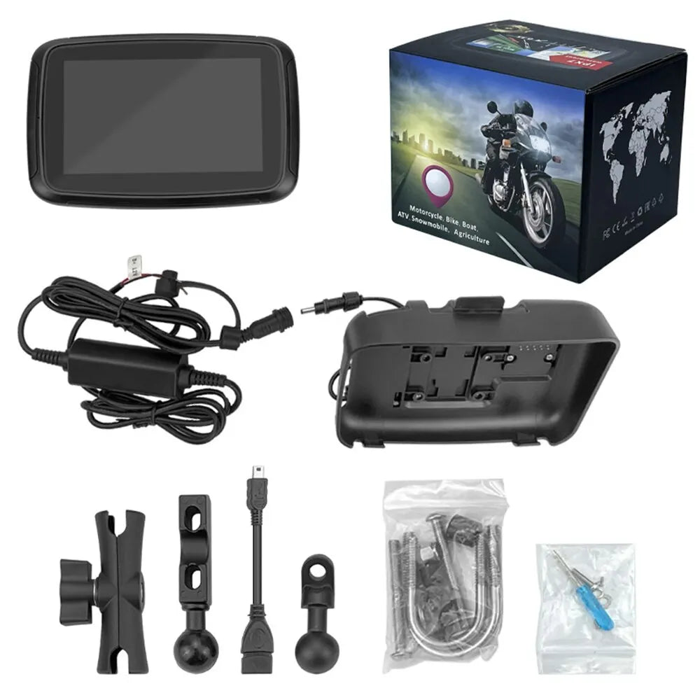 OTTOCAST Lite C5 Motorcycle Wireless CarPlay GPS Display