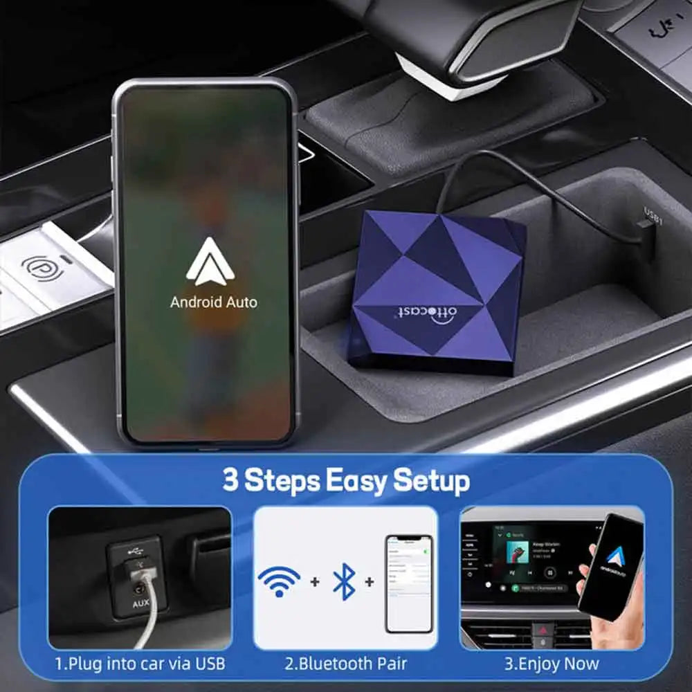 OTTOCAST A2Air Wireless Android Auto Adapter USB Dongle