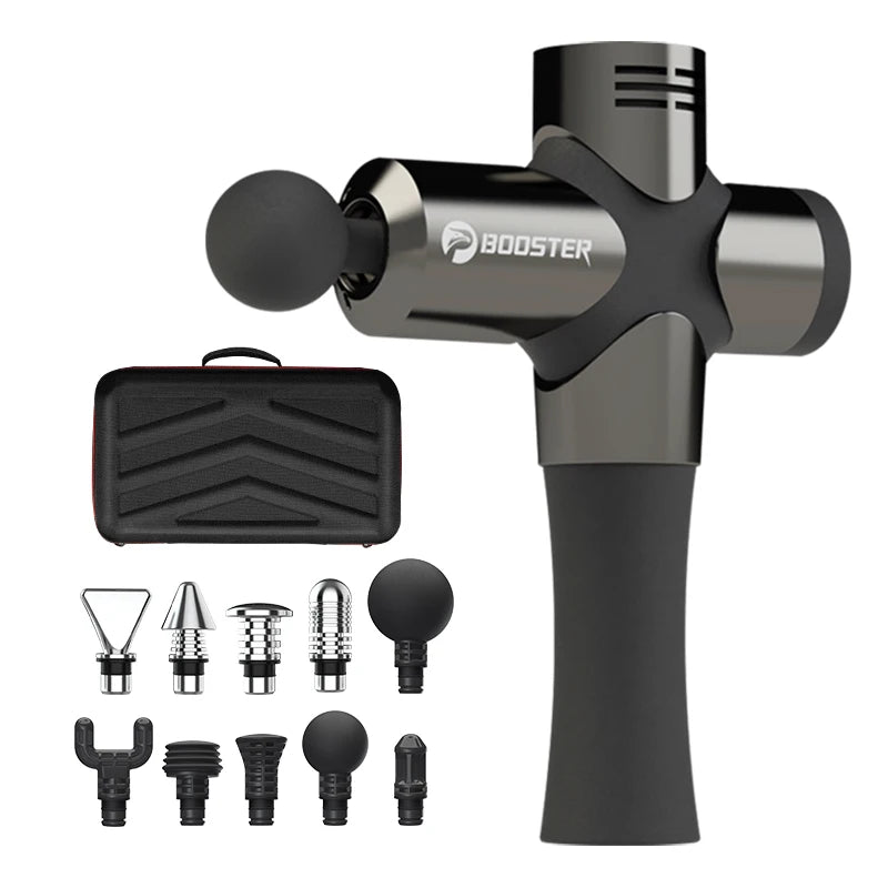 Booster Pro 3 – Professional Deep‑Tissue Massage Gun | Muscle Stimulator, Quiet Percussion Massager