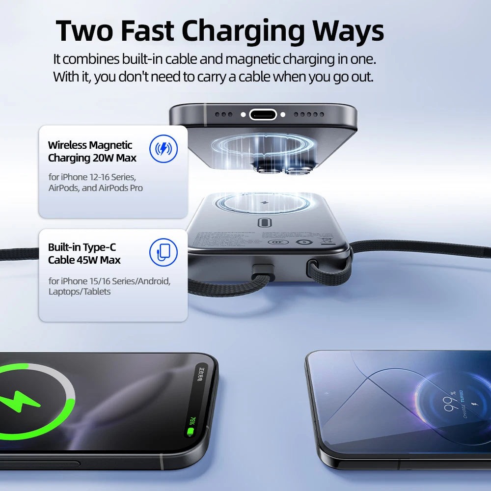 MOVESPEED S20Plus 20000mAh Magnetic Power Bank MagSafe