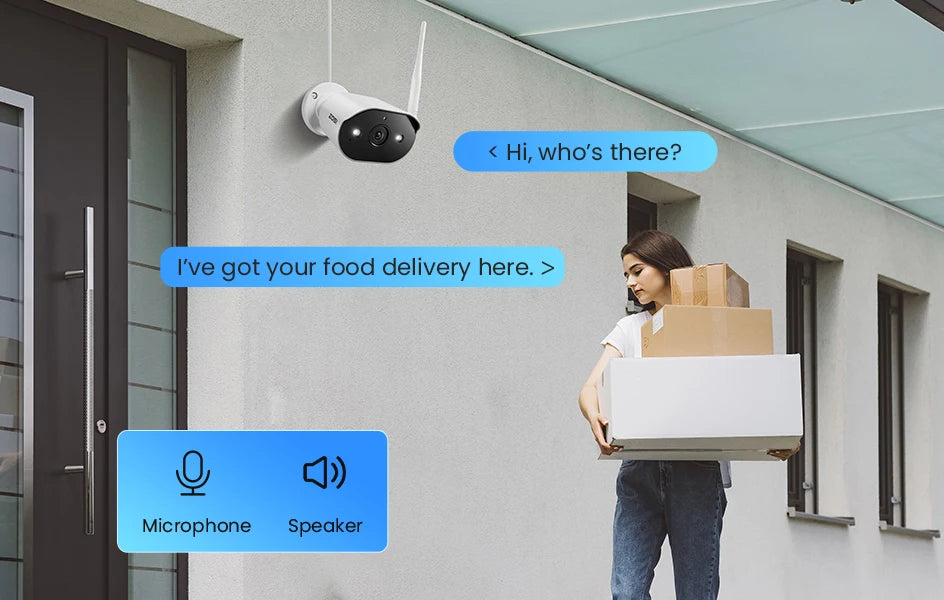 ZOSI 2K Wi‑Fi 6 Security Camera System – 3MP Indoor/Outdoor Wireless IP Cameras with 2‑Way Audio
