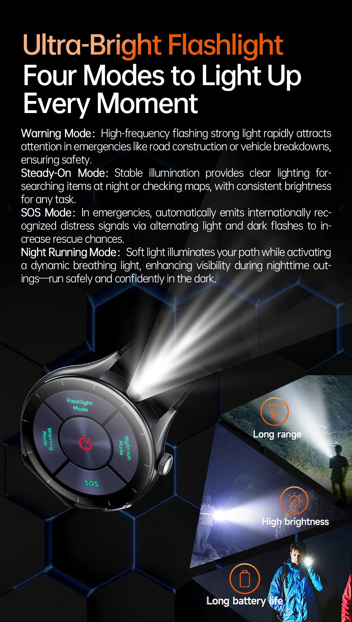 2025 New BMI Body Fat Blood Analysis Health Smartwatch NFC Bluetooth Call Smart Watch Led Flashlight Outdoor Sports Clock's Men - Limetastore
