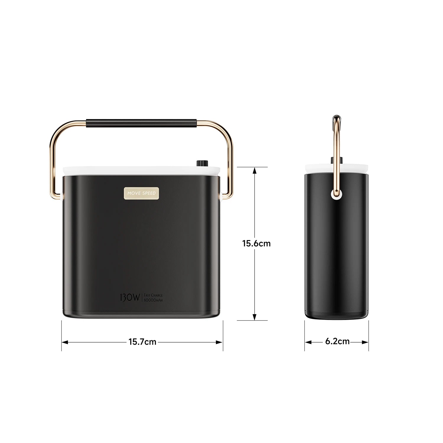 MOVESPEED 80000mAh Power Bank 100W PD Fast Charging Powerbank Portable External Battery Power Station for Camping Outdoor Laptop