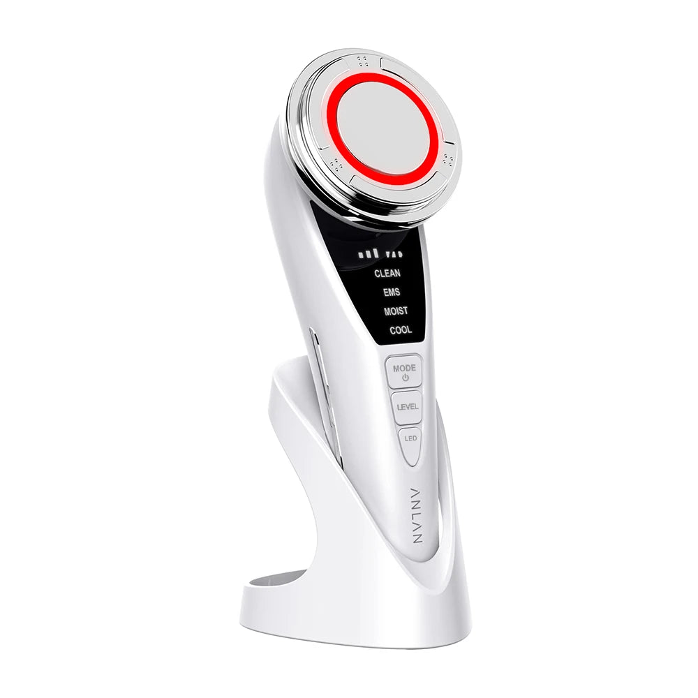 ANLAN EMS Facial Massager Pro Face Lifting Skin Rejuvenation Cold Compress Deep Cleaning Anti-aging Skincare Beauty Device - Limetastore