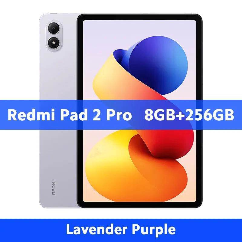 Global Version Xiaomi Redmi Pad 2 Pro 12.1 "clear crystal-clear display 120Hz mAh Sno 7s Gen 4 CPU 33W ft charging 8MP Camera - Limetastore