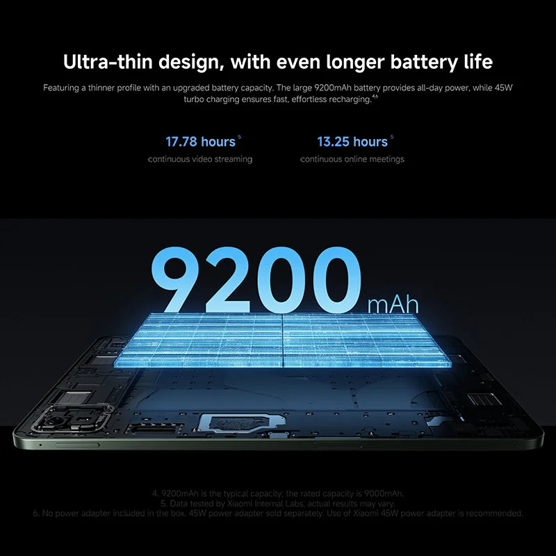 FR Warehouse Global Version Xiaomi Pad 8 Global Version 11.2" 144Hz display Snapdragon® 8s Gen 4 Mi tablet 13MP Camera 9200mAh 45W turbo charging - Limetastore