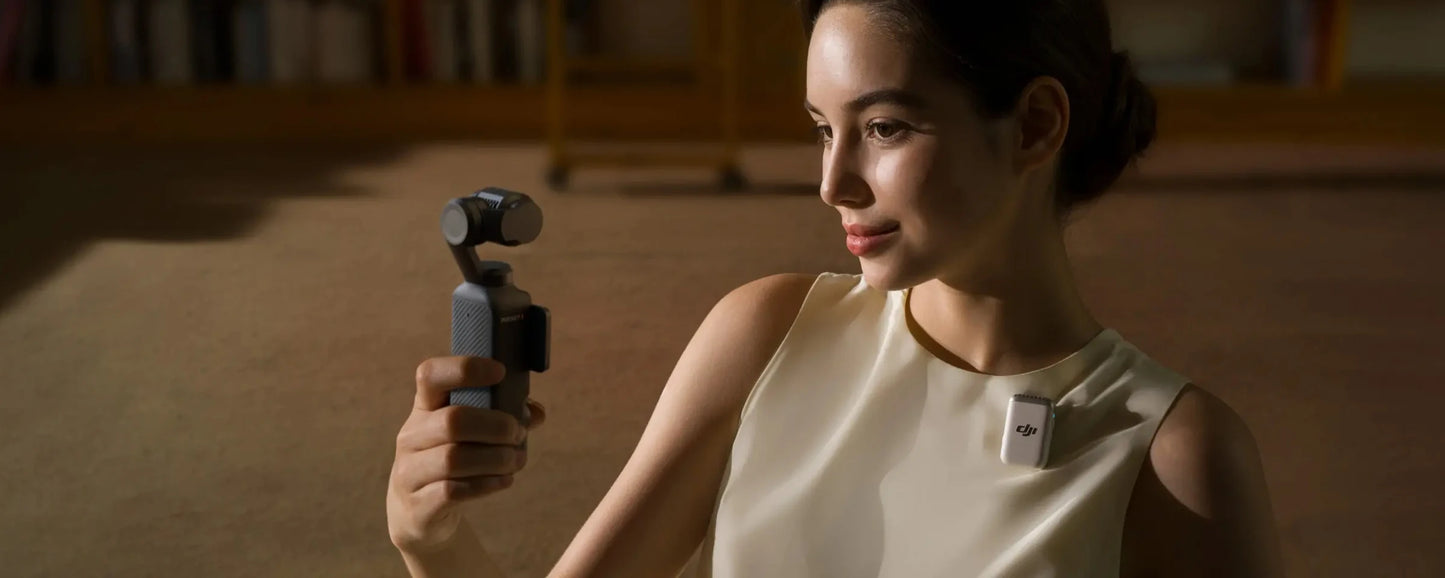 DJI Osmo Pocket 3 – 1‑Inch CMOS Sensor, 4K/120fps Vlogging Camera with 3‑Axis Stabilization