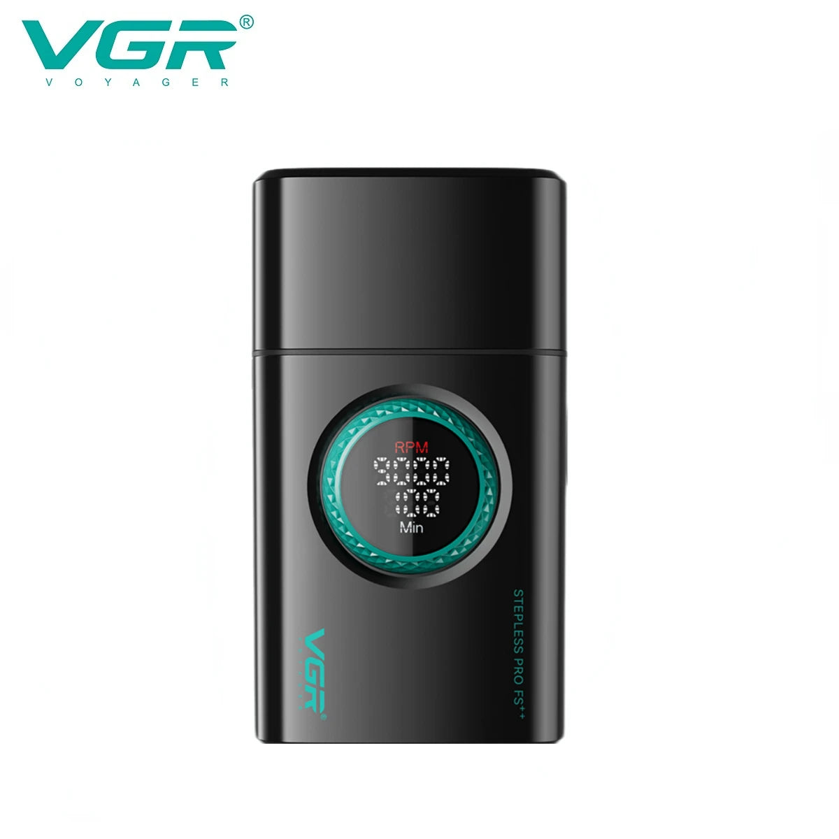 VGR Shaver Professional Razor Rechargeable Beard Trimmer Electric Shaver Digital Display Trimmer 9000 RPM Shaver for Man V-377