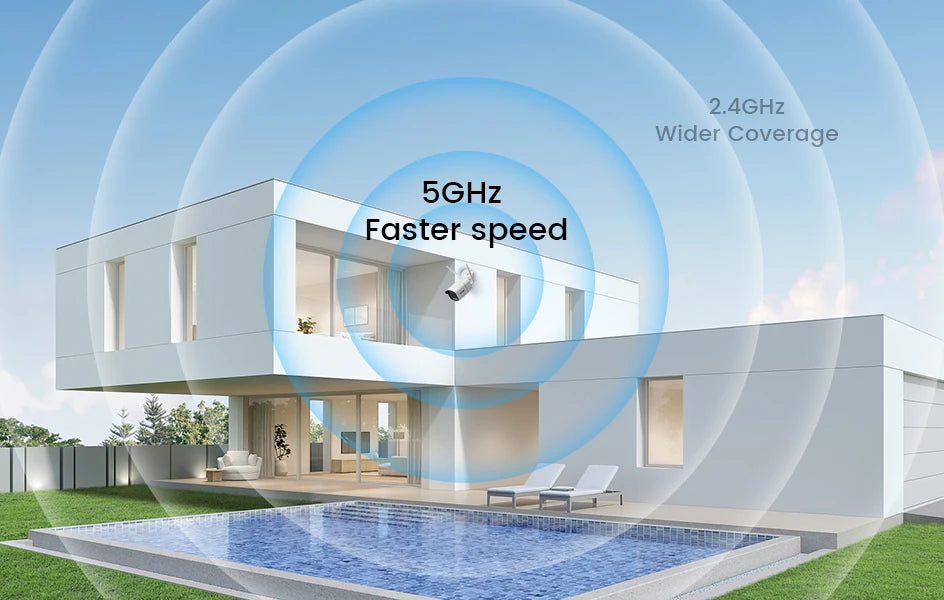 ZOSI C186A Aurora Lux 4K 8MP/5MP WiFi Security Camera – True Full‑Color Night Vision