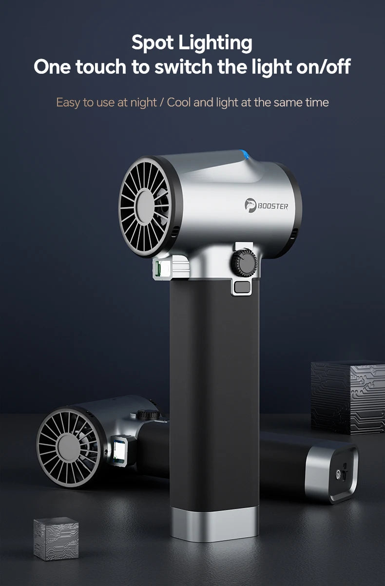 Turbo Jet Fan Max – 1.4kg Thrust, 750W High‑Power Car Dryer | 64mm Brushless Turbo Air